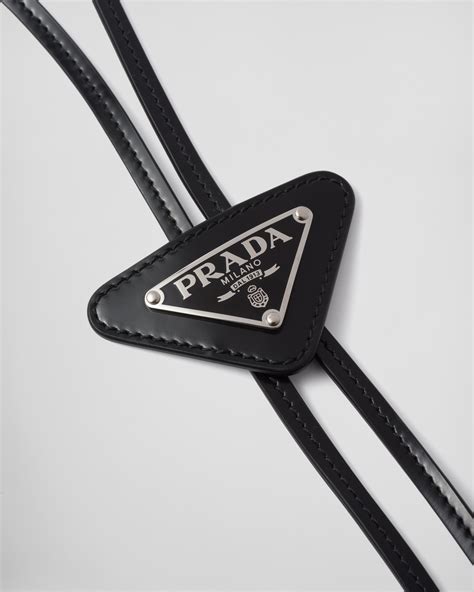 prada logo plaque bolo tie|formal bolo tie.